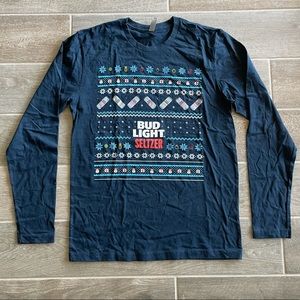 BUDLIGHT SELTZER long sleeve Christmas shirt